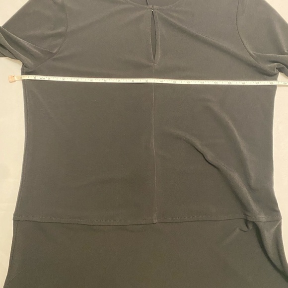 Lauren Ralph Lauren Womens Stretchy Keyhole Neck Tunic Blouse Size Small - Picture 8 of 12
